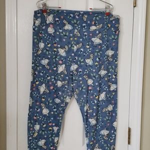 Alice in Wonderland leggings - Lularoe